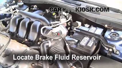 2006 Ford Fusion SE 3.0L V6 Brake Fluid Add Fluid